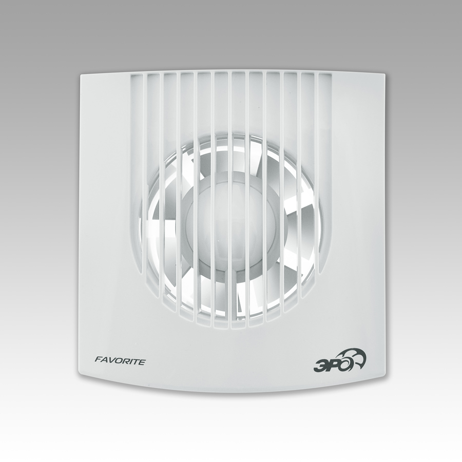 Вентилятор накладной ERA ЭРА FAVORITE 5C d125 с обратным клапаном